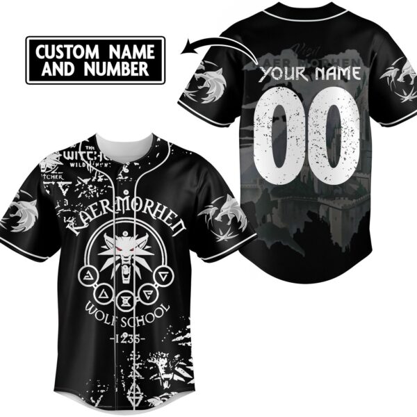 Kaer Morhen Baseball Jersey For Men Women And Kids Gift