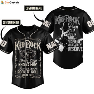 Kid Rock Baseball Jersey For Men Women And Kids Gift