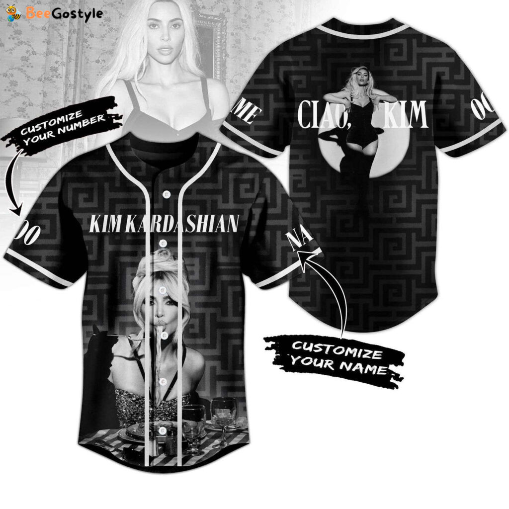 Kim Kardashian Baseball Jersey For Men Women And Kids Gift Kim Kardashian Baseball Jersey For Men Women And Kids Gift