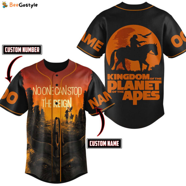Kingdom Of The Planet Of The Apes Baseball Jersey For Men Women And Kids Gift