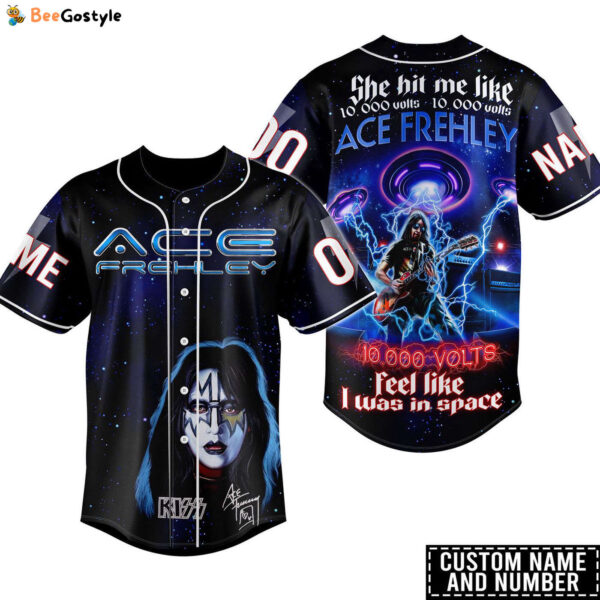 Kiss Ace Frehley Baseball Jersey For Men Women And Kids Gift