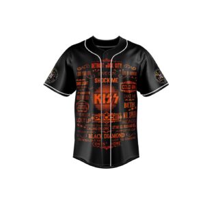 Kiss Baseball Jersey For Men Women And Kids Gift 1