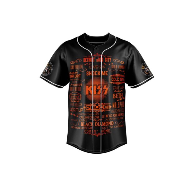 Kiss Baseball Jersey For Men Women And Kids Gift