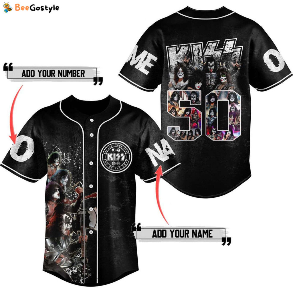 Kiss Baseball Jersey For Men Women And Kids Gift Kiss Baseball Jersey For Men Women And Kids Gift