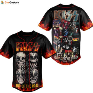 Kiss Baseball Jersey For Men Women And Kids Gift
