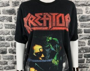 Vintage Kreator 1992 T-Shirt Renewal: Thrash Metal Metallica Anthrax Slayer Motorhead Sodom Destruction 1