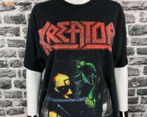 Vintage Kreator 1992 T-Shirt Renewal: Thrash Metal Metallica Anthrax Slayer Motorhead Sodom Destruction