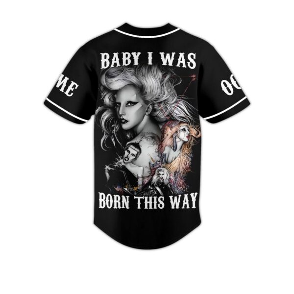 Lady Gaga Baseball Jersey For Men Women And Kids Gift for Fans