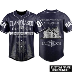 Lallybroch Baseball Jersey For Men Women And Kids Gift for Fans 1