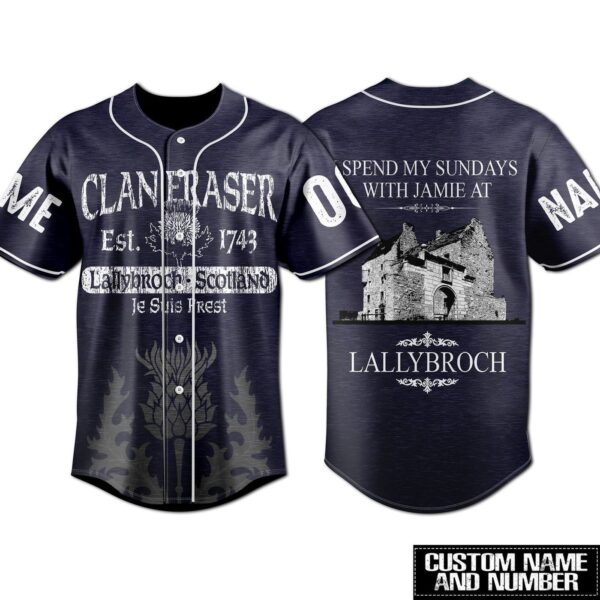 Lallybroch Baseball Jersey For Men Women And Kids Gift for Fans