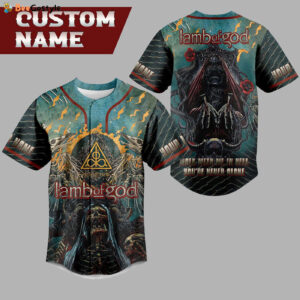 Lamb Of God Baseball Jersey For Men Women And Kids Gift for Fans