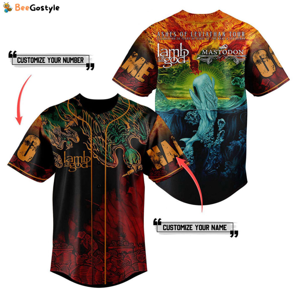 Lamb Of God Baseball Jersey For Men Women And Kids Gift for Fans Lamb Of God Baseball Jersey For Men Women And Kids Gift for Fans