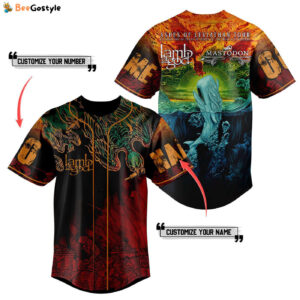 Lamb Of God Baseball Jersey For Men Women And Kids Gift for Fans