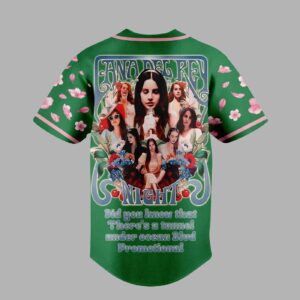 Lana Del Rey Baseball Jersey For Men Women And Kids Gift 1