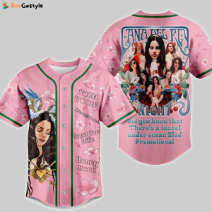Lana Del Rey Baseball Jersey For Men Women And Kids Gift