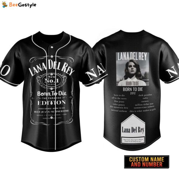 Lana Del Rey Baseball Jersey For Men Women And Kids Gift for Fans