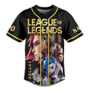 League of Legends Baseball Jersey For Men Women And Kids Gift for Fans 1