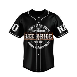 Lee Brice Baseball Jersey For Men Women And Kids Gift for Fans 1