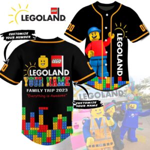 Legoland Baseball Jersey For Men Women And Kids Gift for Fans 1