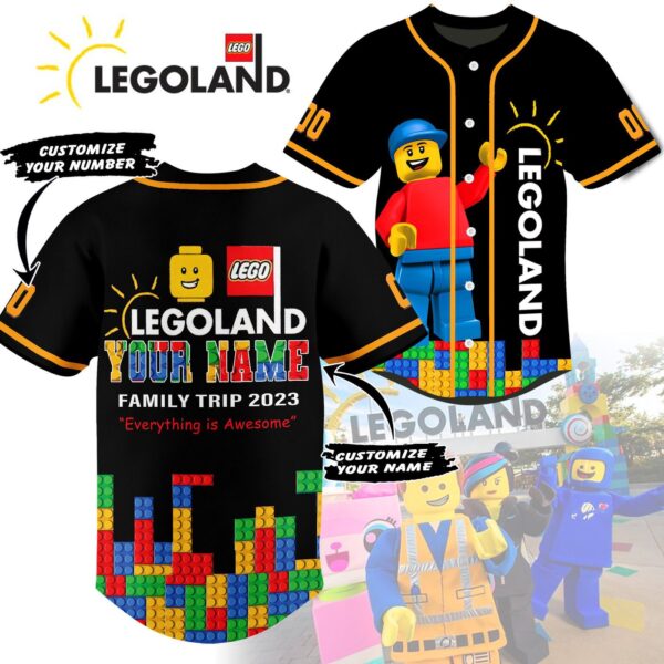 Legoland Baseball Jersey For Men Women And Kids Gift for Fans