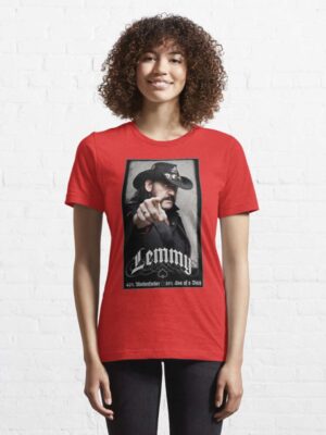 Official LEMMY KILMISTER MOTORHEAD Essential T-Shirt - Limited Edition Rock Apparel 1