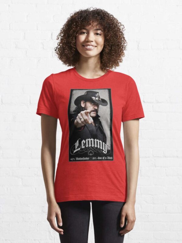 Official LEMMY KILMISTER MOTORHEAD Essential T-Shirt – Limited Edition Rock Apparel