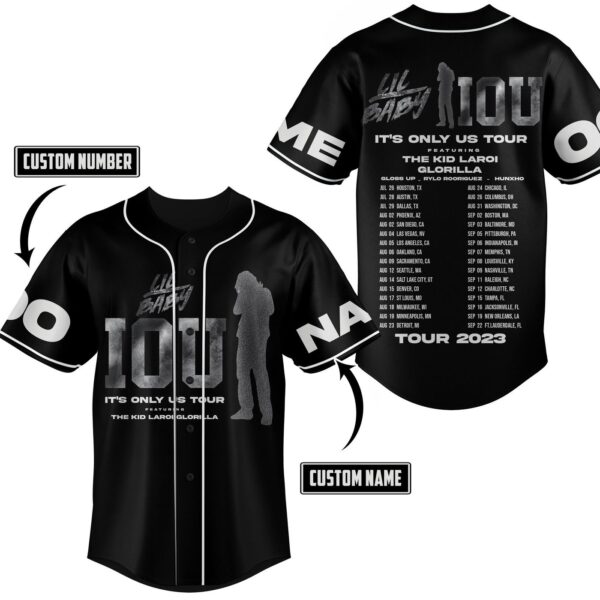 Lil Baby Baseball Jersey For Men Women And Kids Gift
