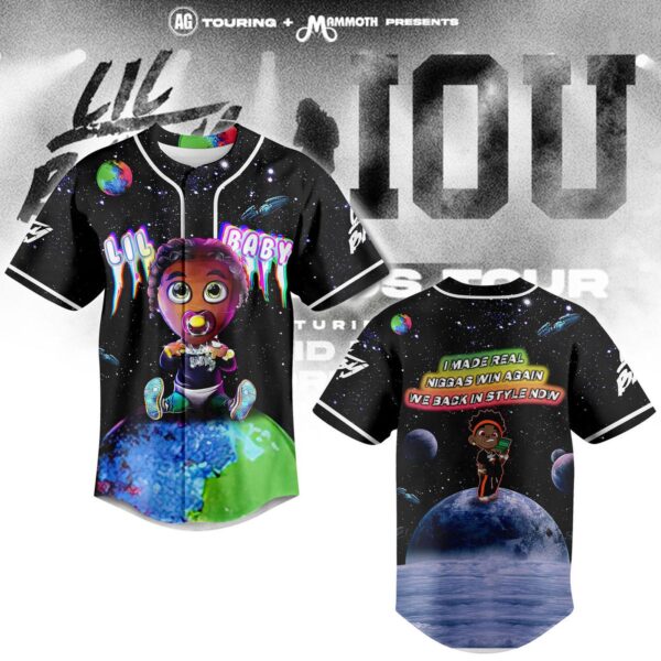 Lil Baby Baseball Jersey For Men Women And Kids Gift