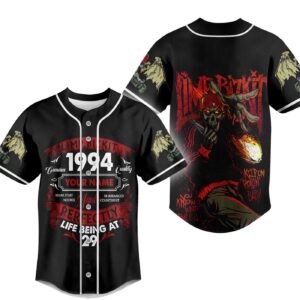 Limp Bizkit Baseball Jersey For Men Women And Kids Gift 1