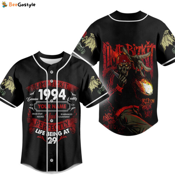 Limp Bizkit Baseball Jersey For Men Women And Kids Gift