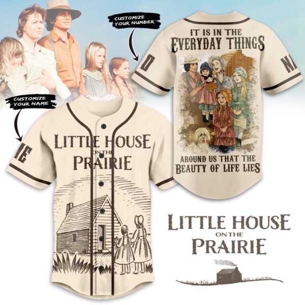 Little House on the Prairie Baseball Jersey For Men Women And Kids Gift for Fans