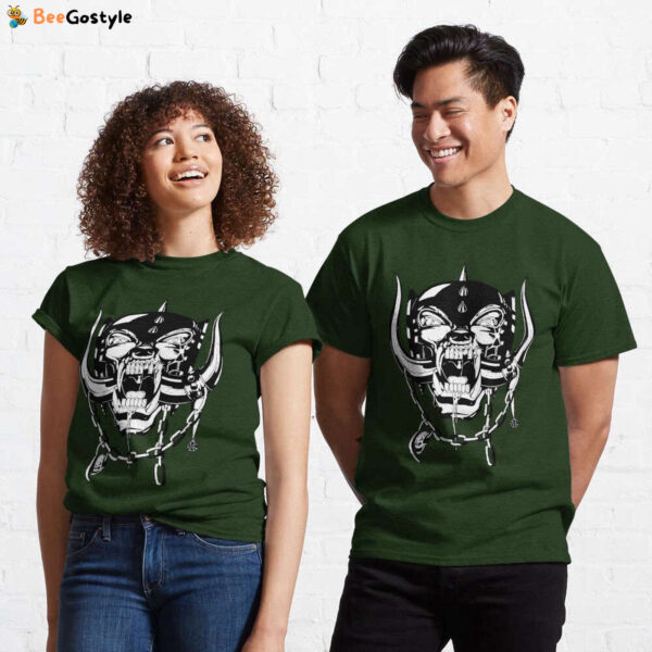 Official Motorhead Logo T-Shirt – Rock Band Merchandise