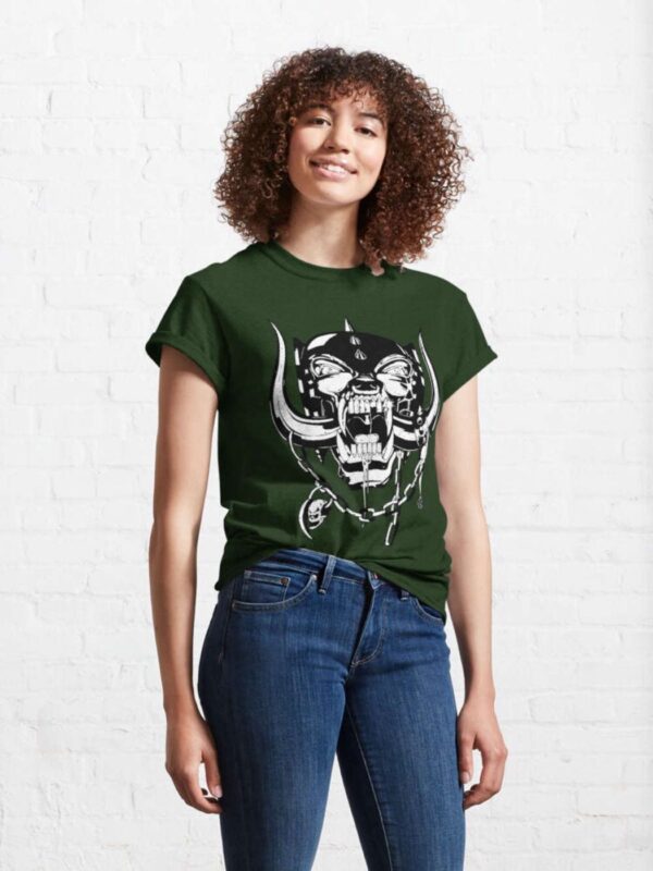 Official Motorhead Logo T-Shirt – Rock Band Merchandise