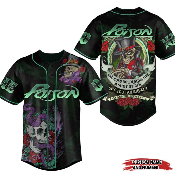 Love on the Rocks Poison Baseball Jersey For Men Women And Kids Gift for Fans