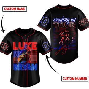 Luke Bryan Baseball Jersey For Men Women And Kids Gift for Fans 1