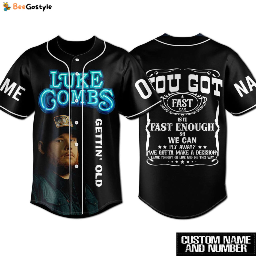 Luke Combs Baseball Jersey For Men Women And Kids Gift for Fans Luke Combs Baseball Jersey For Men Women And Kids Gift for Fans