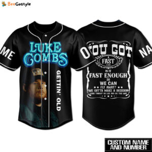 Luke Combs Baseball Jersey For Men Women And Kids Gift for Fans