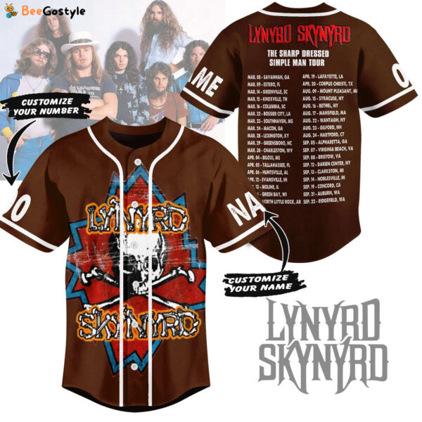 Lynyrd Skynyrd Baseball Jersey For Men Women And Kids Gift