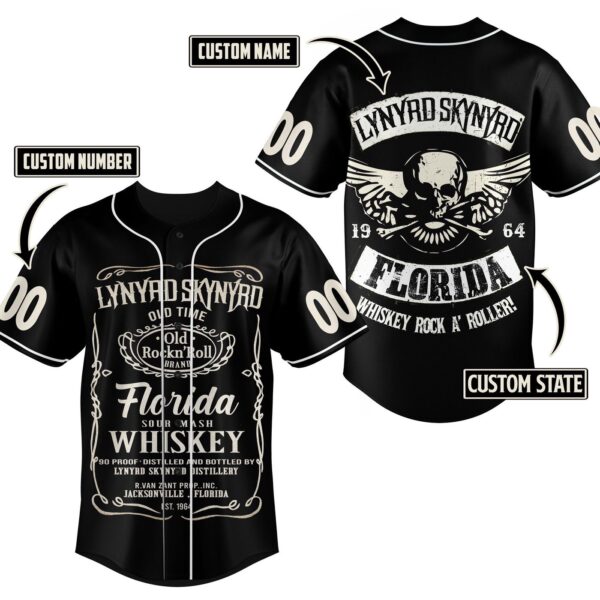 Lynyrd Skynyrd Baseball Jersey For Men Women And Kids Gift for Fans