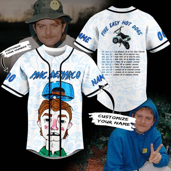 Mac Demarco Baseball Jersey For Men Women And Kids Gift