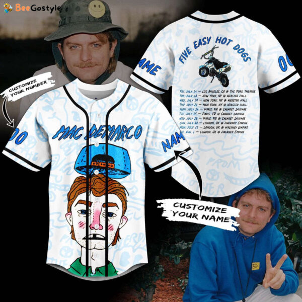 Mac Demarco Baseball Jersey For Men Women And Kids Gift