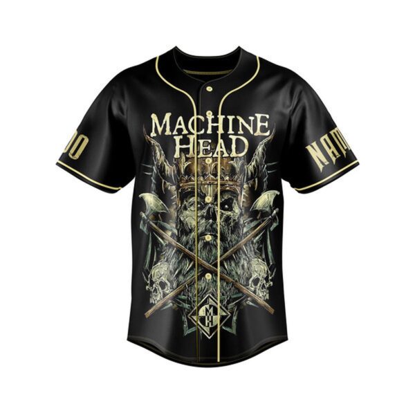Machine Head Baseball Jersey For Men Women And Kids Gift