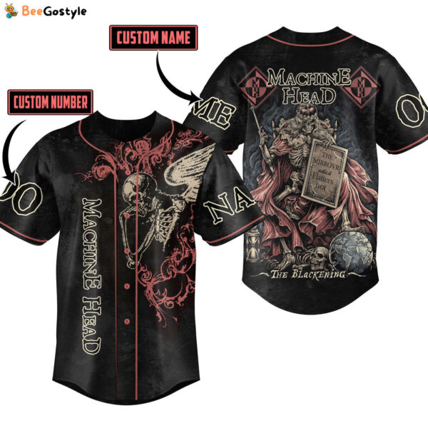Machine Head Baseball Jersey For Men Women And Kids Gift
