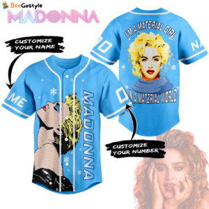 Madonna Baseball Jersey For Men Women And Kids Gift