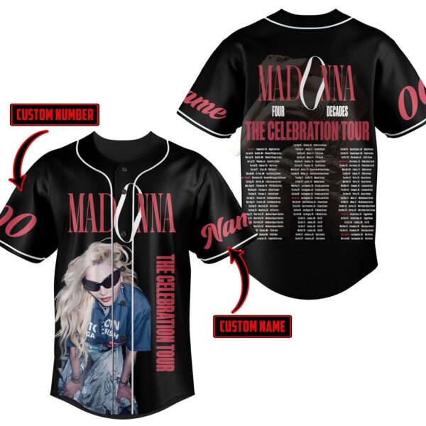 Madonna Baseball Jersey For Men Women And Kids Gift