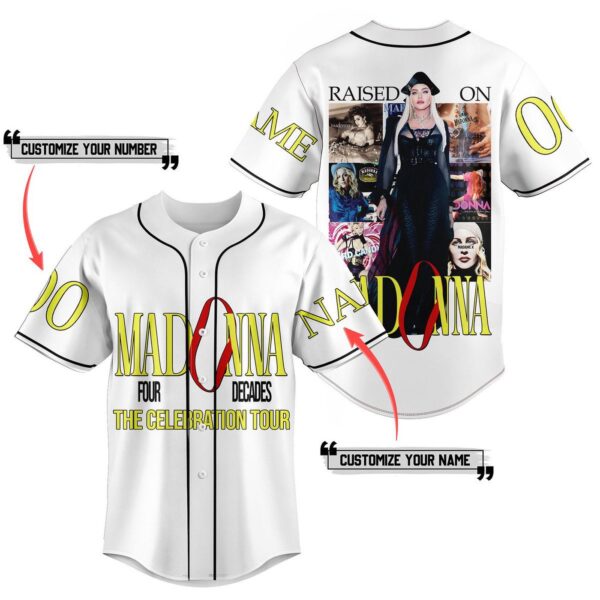 Madonna Baseball Jersey For Men Women And Kids Gift for Fans