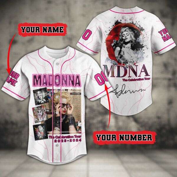 Madonna Baseball Jersey For Men Women And Kids Gift for Fans