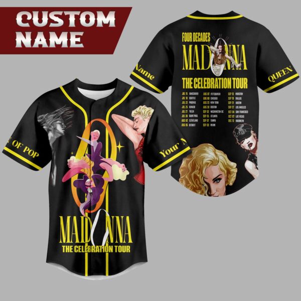 Madonna Baseball Jersey For Men Women And Kids Gift for Fans