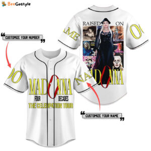 Madonna Baseball Jersey For Men Women And Kids Gift for Fans