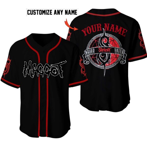 Maggot Slipknot Personalized Baseball Jersey Shirt
